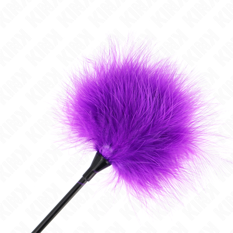 Plumeau BDSM Tickle Violet 27cm - Kink - KINK IMPACT & TOUCH