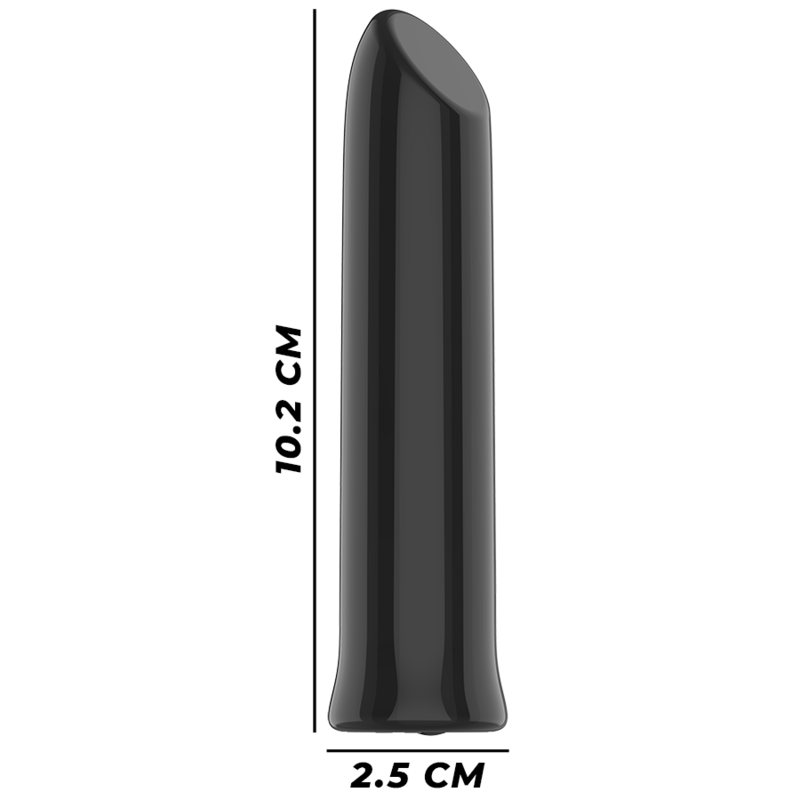 Bullet Vibrant Todrick Black Stimulant Clitoridien - Intense