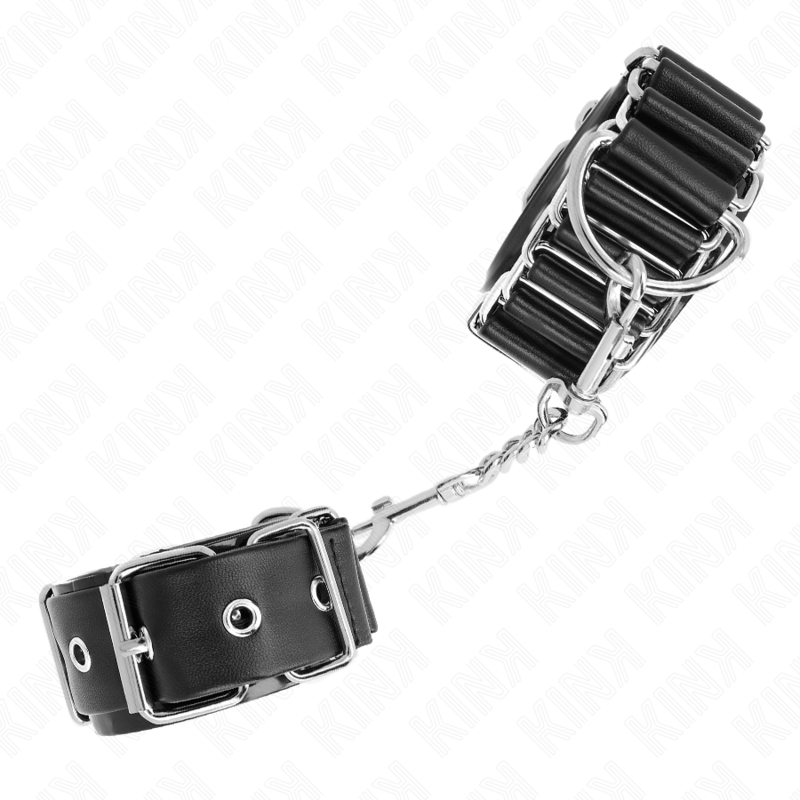 Menottes Contrainte Poignet Réglable Noir 16-22cm - KINK - KINK WRIST RESTRAINT