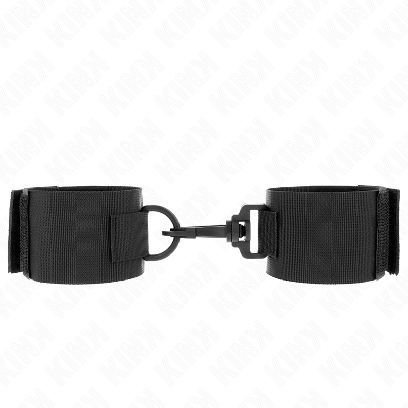 Menottes Poignets Nylon Noir - KINK - KINK WRIST RESTRAINT