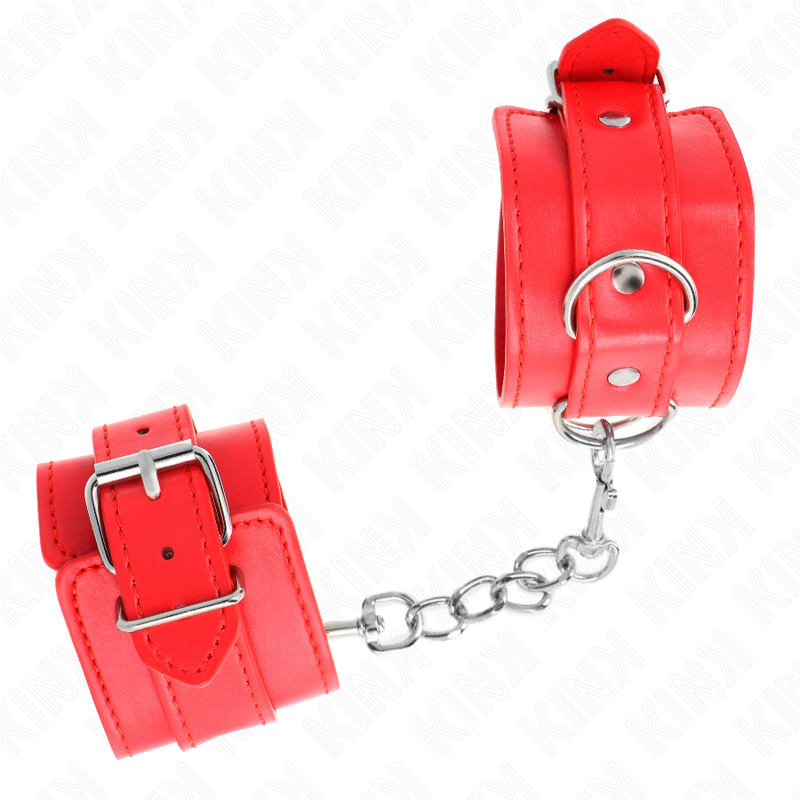 Menottes Poignets KINK Ajustables Rouge - KINK - KINK WRIST RESTRAINT