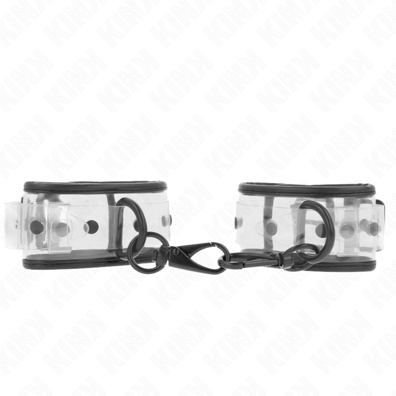 Menottes Transparentes Ajustables KINK 18-30cm - KINK - KINK WRIST RESTRAINT