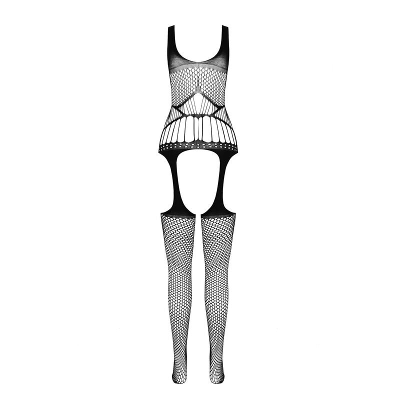 Bodystocking Passion BS 106 Blanc Taille Unique - Passion