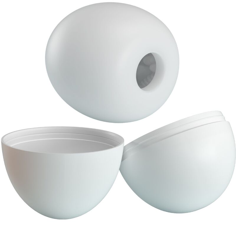 Masturbateur Masculin Pretty Love Blanc d'Oeuf TPR - Pretty Love