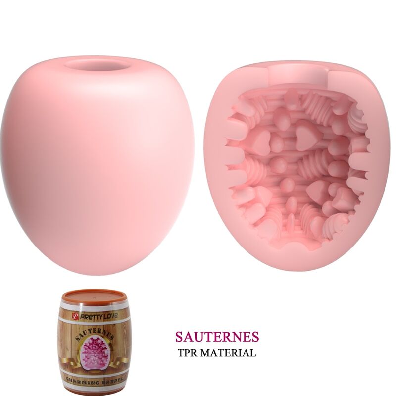 Masturbateur Masculin Oeuf Pretty Love Modèle 2 Rose - Pretty Love