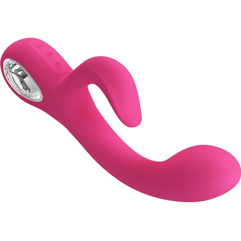 Vibromasseur Rabbit Pretty Love Double Stimulation Rose