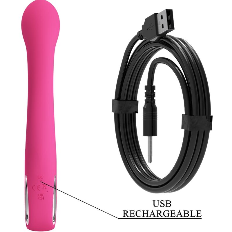 Vibromasseur Rabbit Pretty Love Double Stimulation Rose