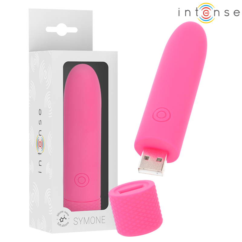 Stimulateur Bullet Symone Rose 8 Vibrations - Intense
