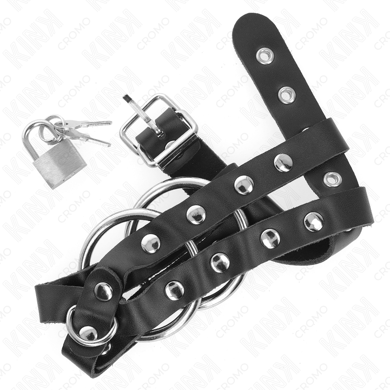 Cage à Pénis Réglable avec Serrure - KINK - KINK RING POWER