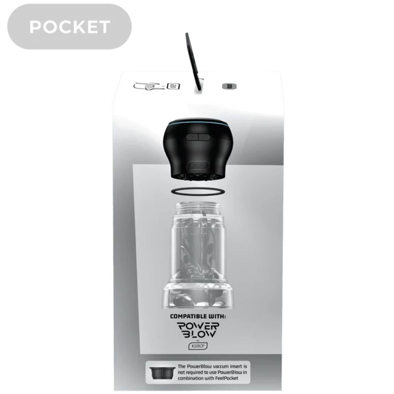 Masturbateur Pocket Feel Stroker Crystal Transparent - Kiiroo