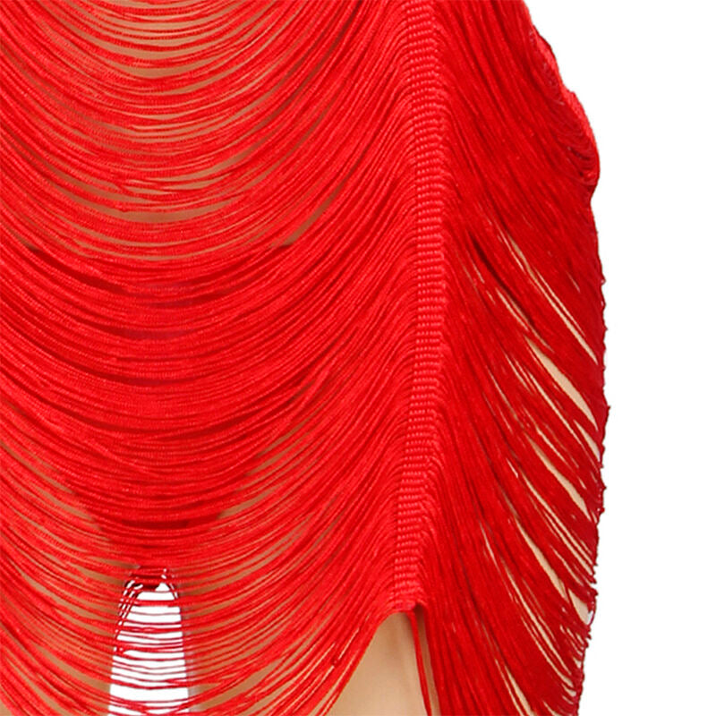 Robe à bretelles et string rouge L/XL - Subblime - SUBBLIME SETS