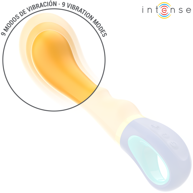 Vibrateur Point G Shaggy Jaune - Intense