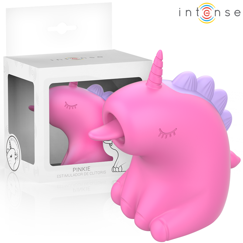 Stimulateur Clitoridien Pinkie Licorne Fuchsia - Intense