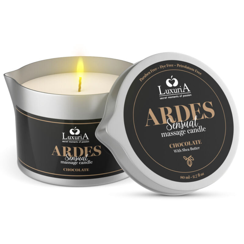 Intimateline - Bougie de Massage au chocolat Luxuria Ardes