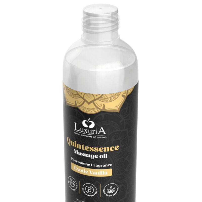 Intimateline - Huile Massage sensuelle Naturelle Vanille - 150ml