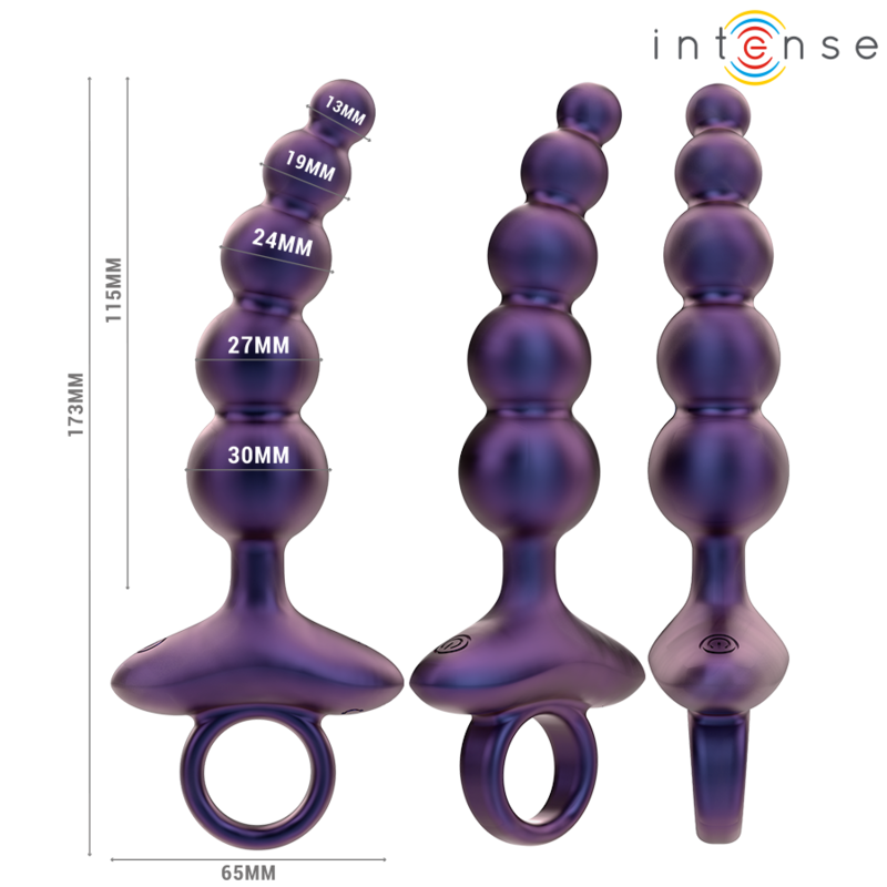 Plug Anal Vibrant Tito Modèle 3 avec Télécommande - Intense