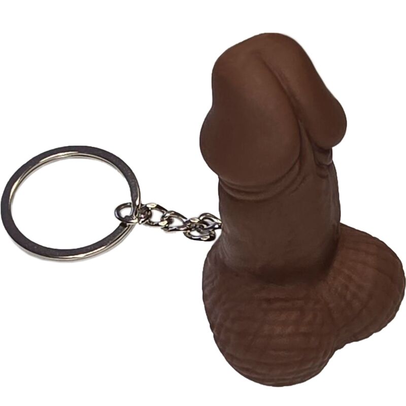 Porte-Clés Sifflet Pénis Marron - Diablo Picante