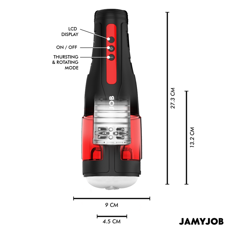 Masturbateur Automatique Cyclone 10 Modes - Jamyjob
