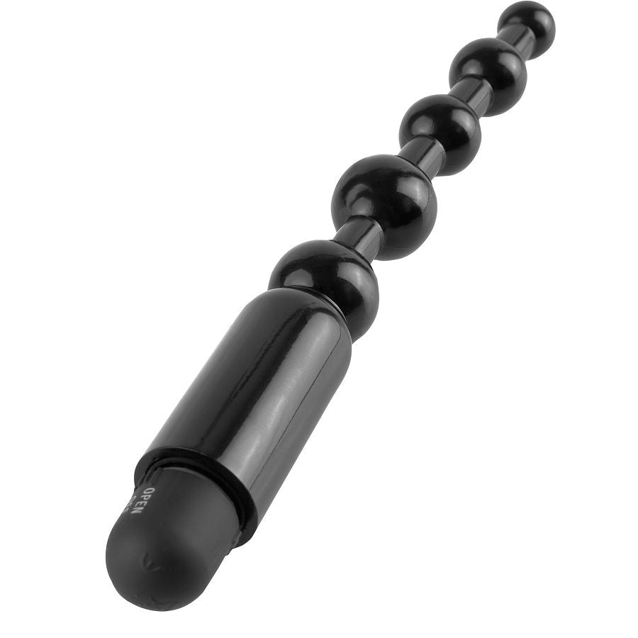 Chapelet Anal Vibrant Flexa-pleaser Power Beads Noir - Anal Fantasy
