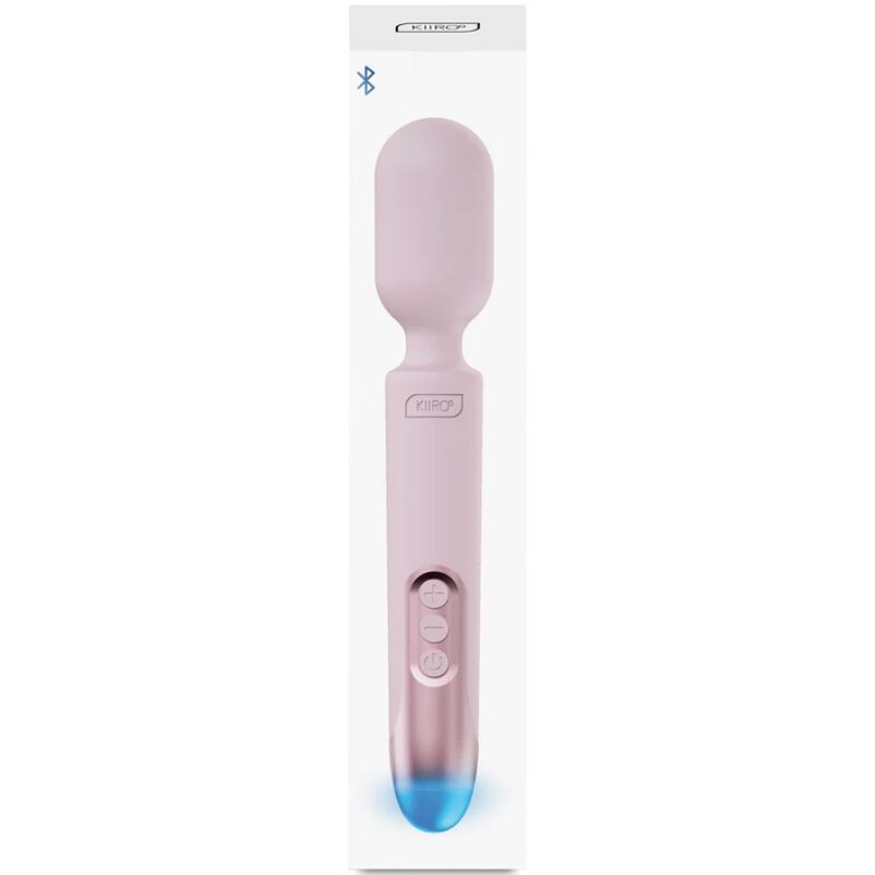 Vibromasseur Baguette ProWand Rose LED - Kiiroo