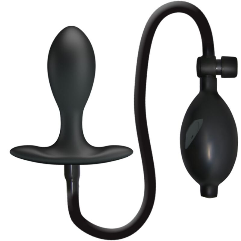 Plug Anal Gonflable Noir - Pretty Love