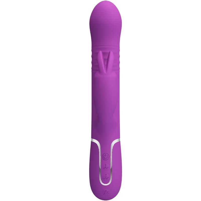Vibromasseur Rabbit Multifonction Coale Violet - Pretty Love