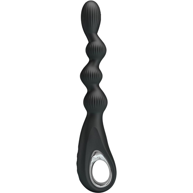 Vibromasseur Anal Federer 12 Vibrations Noir - Pretty Love