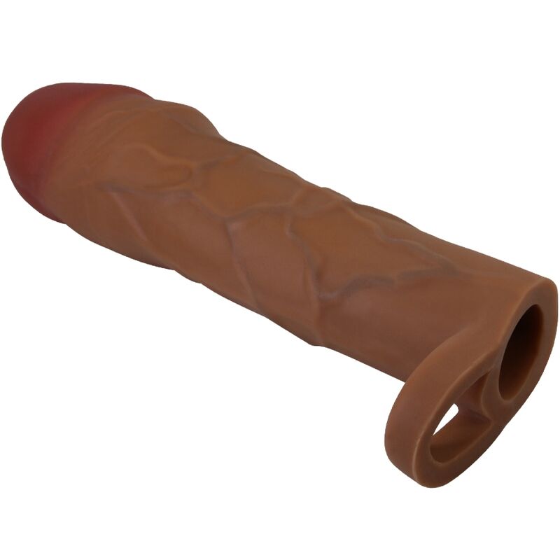 Extension Pénis Pretty Love Réaliste +5cm Marron - Pretty Love