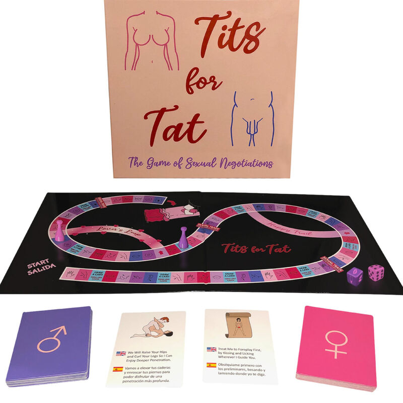 Jeu Plateau Négociation Sexy Tits for Tat - Kheper Games