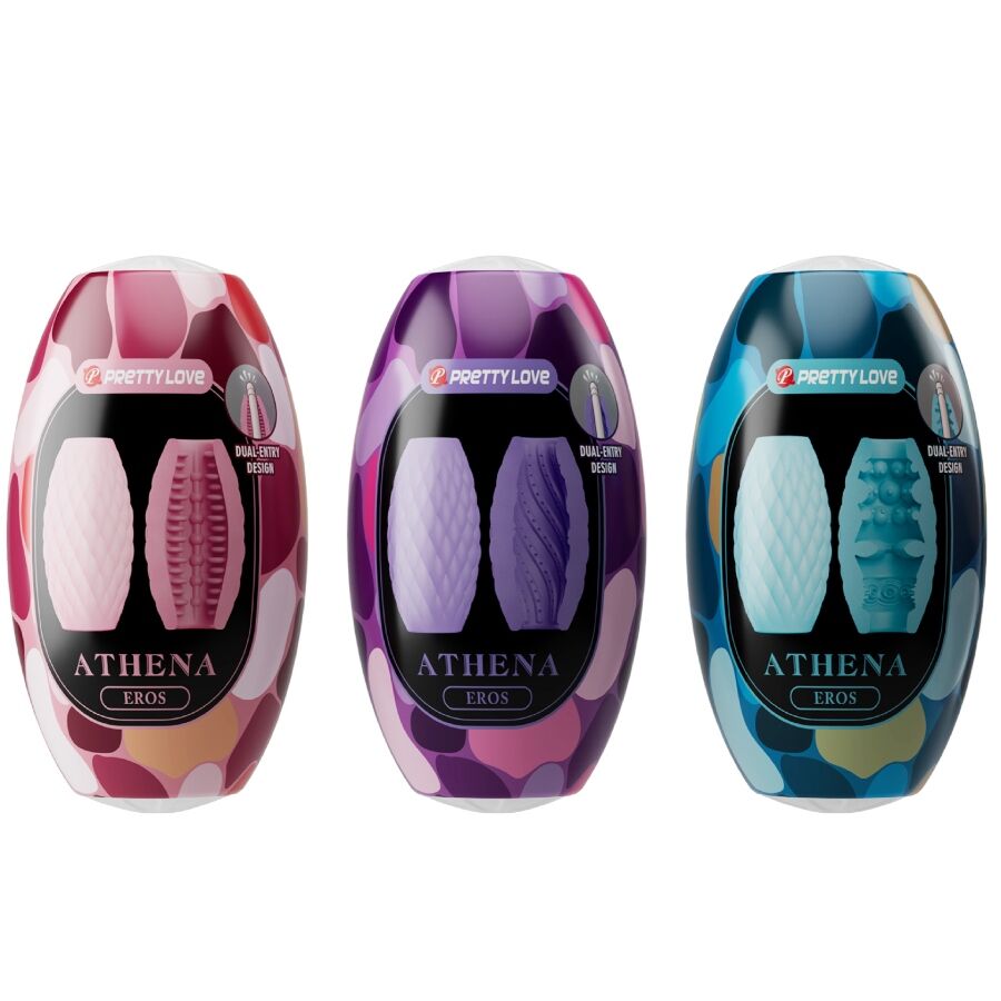 Masturbateurs Pack Athena Eros 15 Pièces - Pretty Love