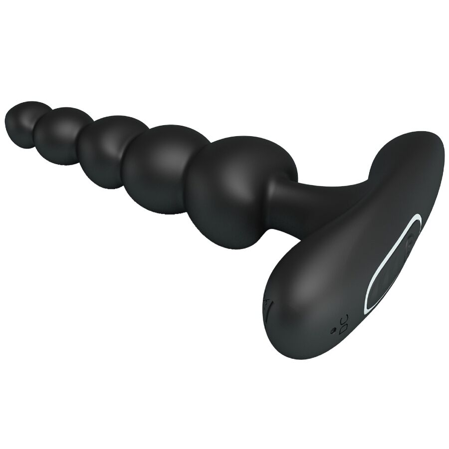 Perles Anales Pretty Love Sidney 10 Vibrations Noir