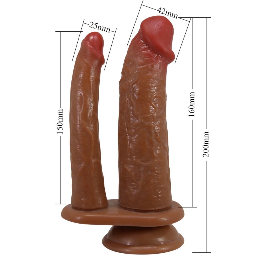 Doppel Dildo Realistisch Goran Mulato - Pretty Love