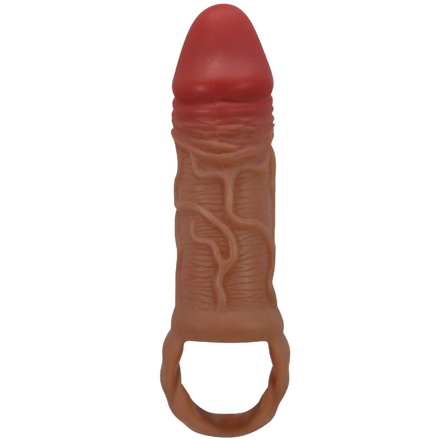 Manchon Pénis avec Anneau Pretty Love Extenseur 10 cm - Pretty Love