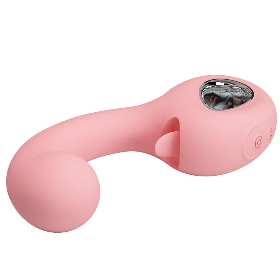 Vibrateur Double Stimulation Erynnyes Rose - Pretty Love