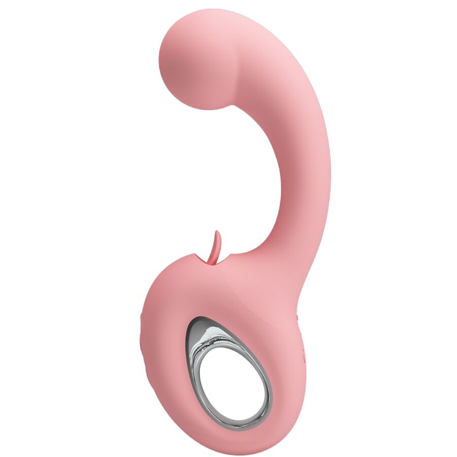 Vibrateur Double Stimulation Erynnyes Rose - Pretty Love