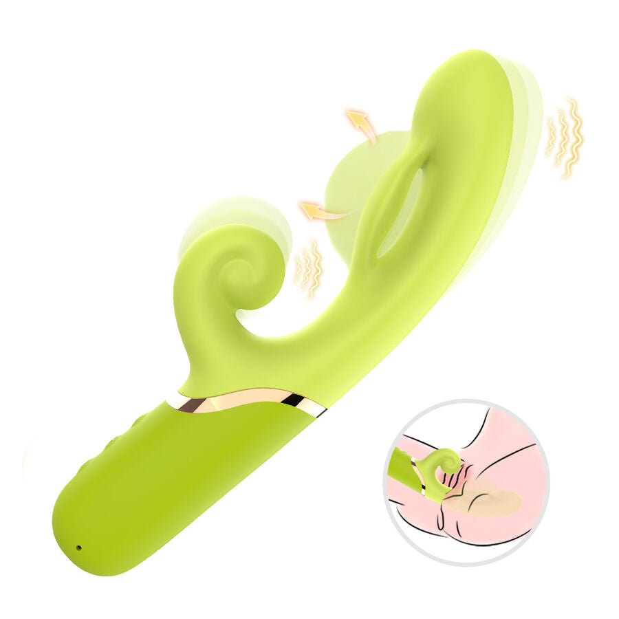 Vibromasseur Gonflable Point A Armony Vert - Armony