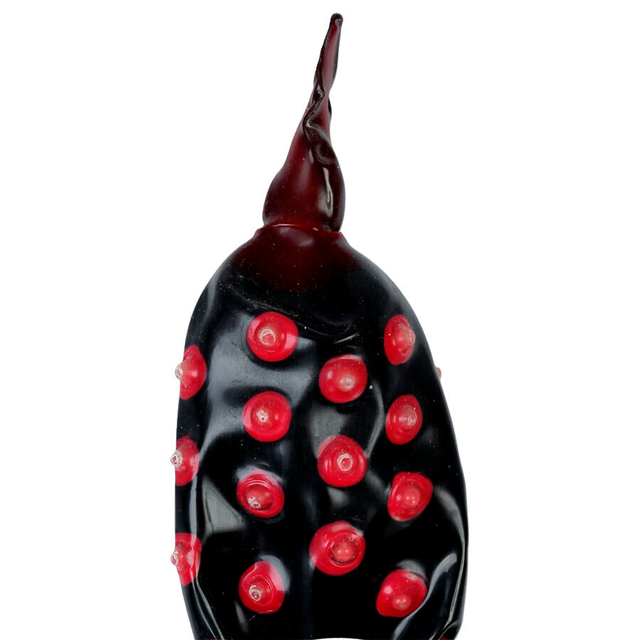 Préservatif Fantaisie Peint Main Noir Fakir XL - Condomerie - CONDOMERIE