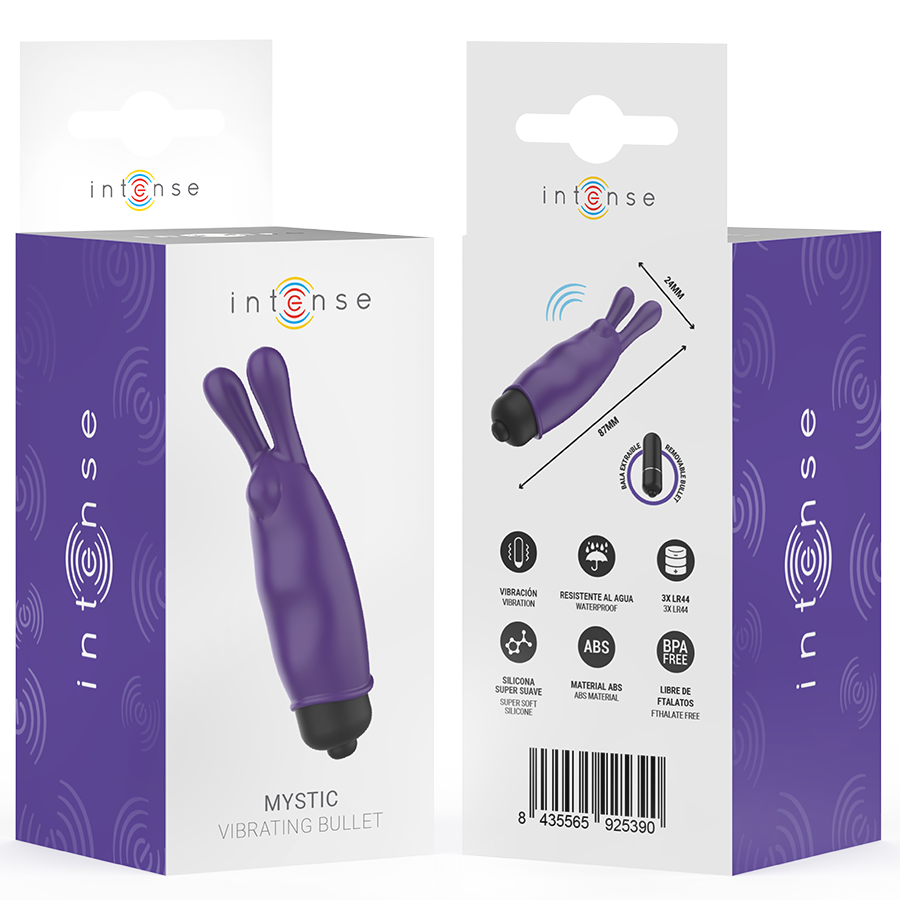 Stimulateur Clitoridien Intense Balle Lapin Violet - Intense