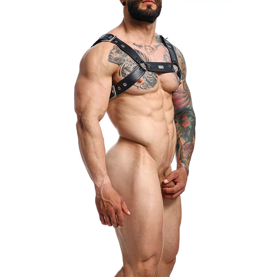 Harnais Chaîne Dngeon Noir Taille Unique - MaleBasics - MOB
