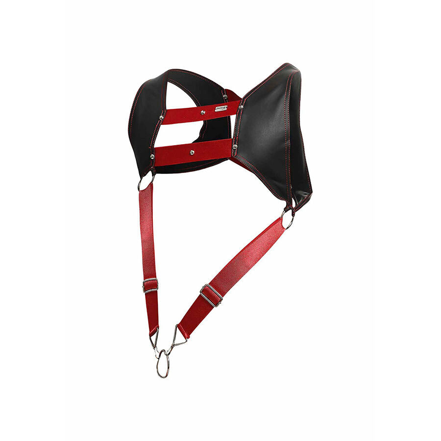 Harnais bondage MOB Dungeon avec anneau rouge - MaleBasics - MOB