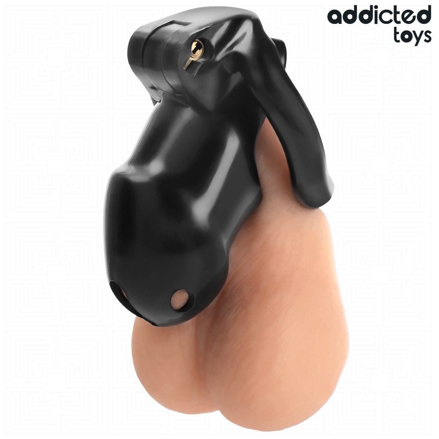 Cage de Chasteté Midnight Cell Taille M - Addicted Toys