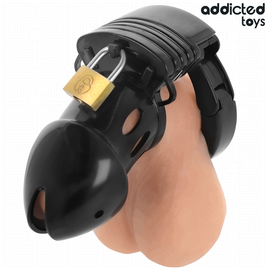 Cage de Chasteté Locked Réglable 7,5cm - Addicted Toys