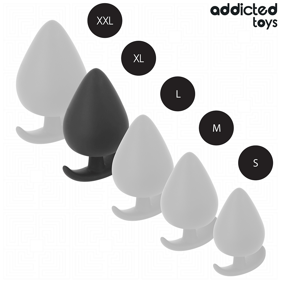 Plug Anal Addicted Toys Taille XL 9,5 cm - Addicted Toys