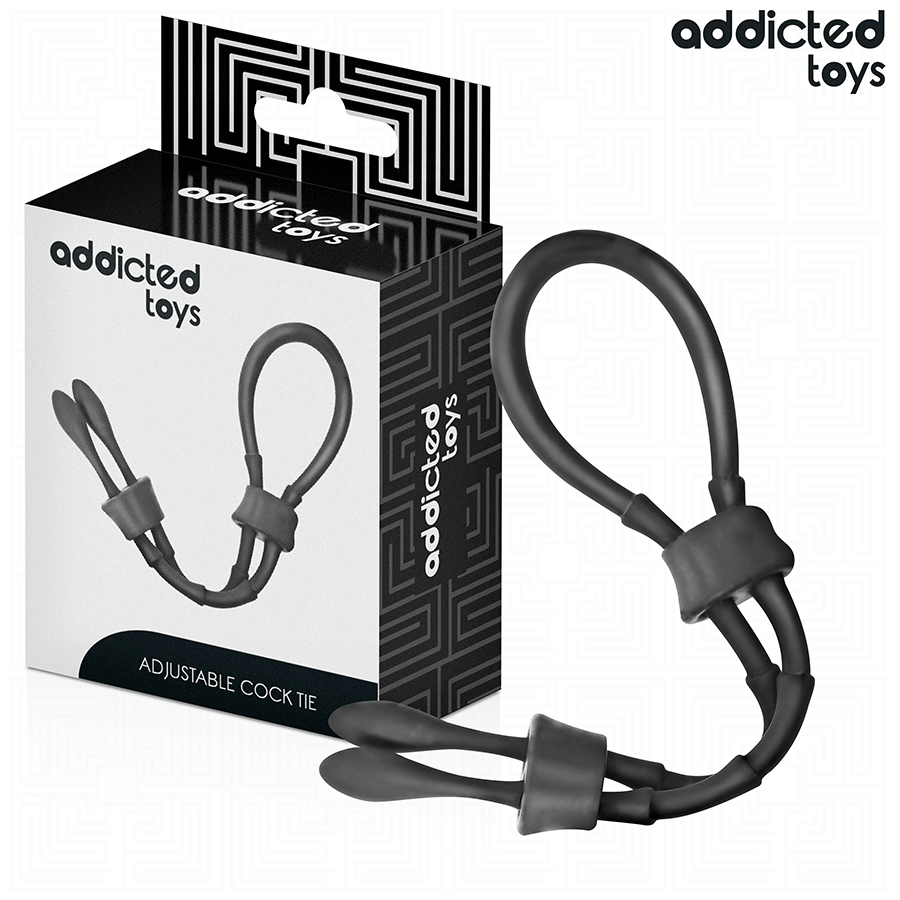Cockring Réglable Corde Silicone - Addicted Toys