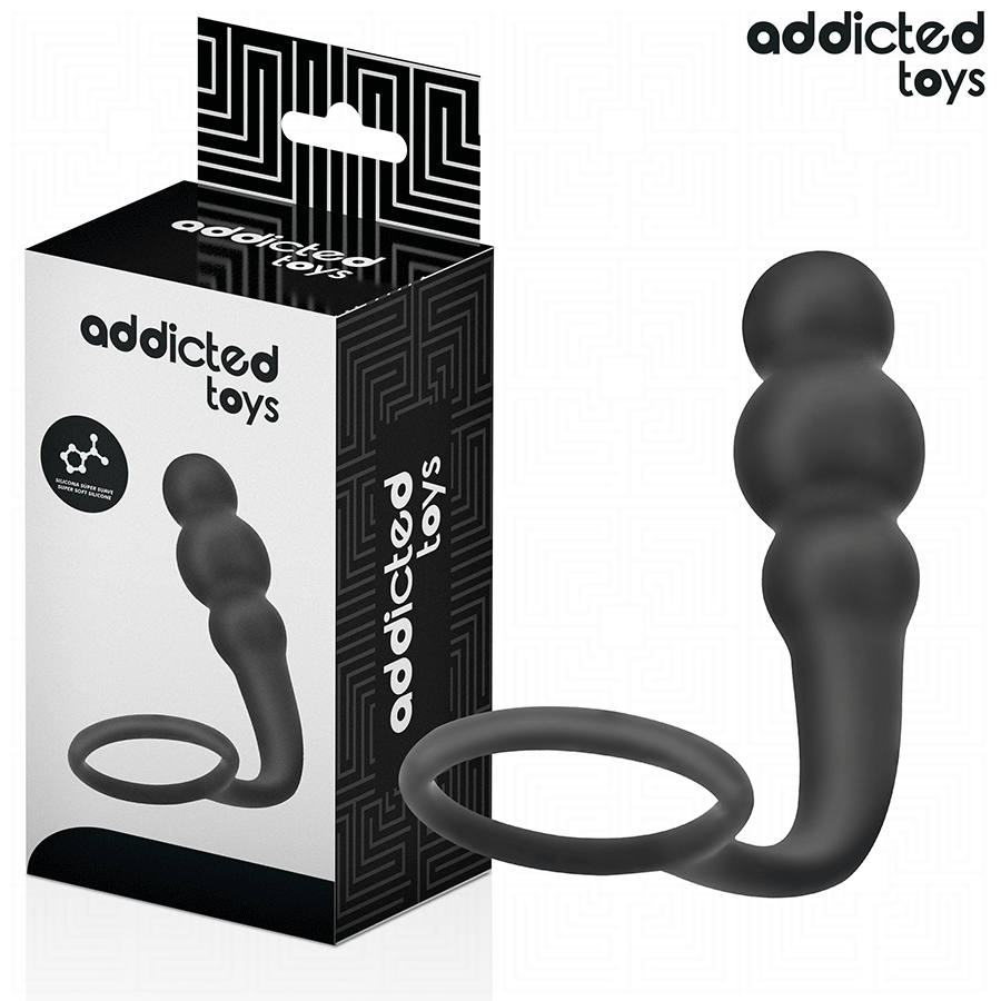 Plug Anal avec Anneau Pénien Modèle 1 - Addicted Toys