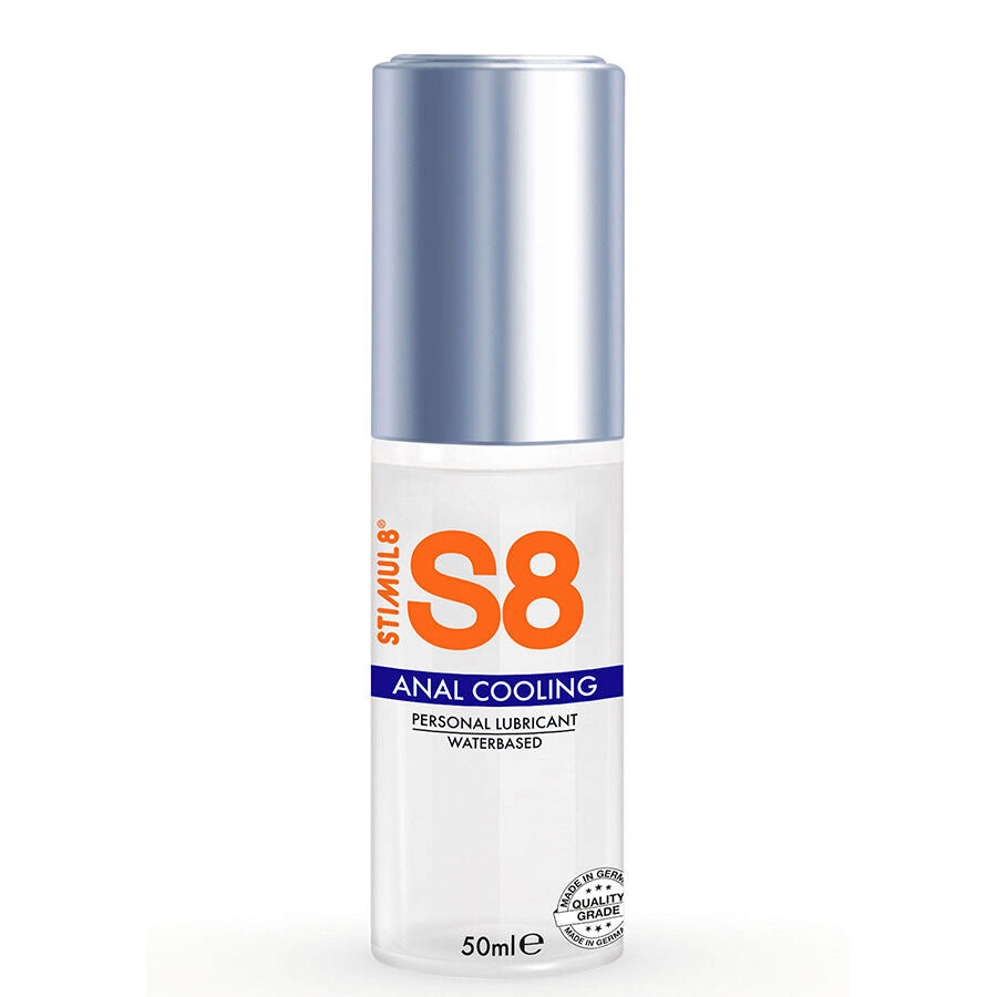 Lubrifiant Anal S8 Waterbase Effet Froid 50ml - Stimul8