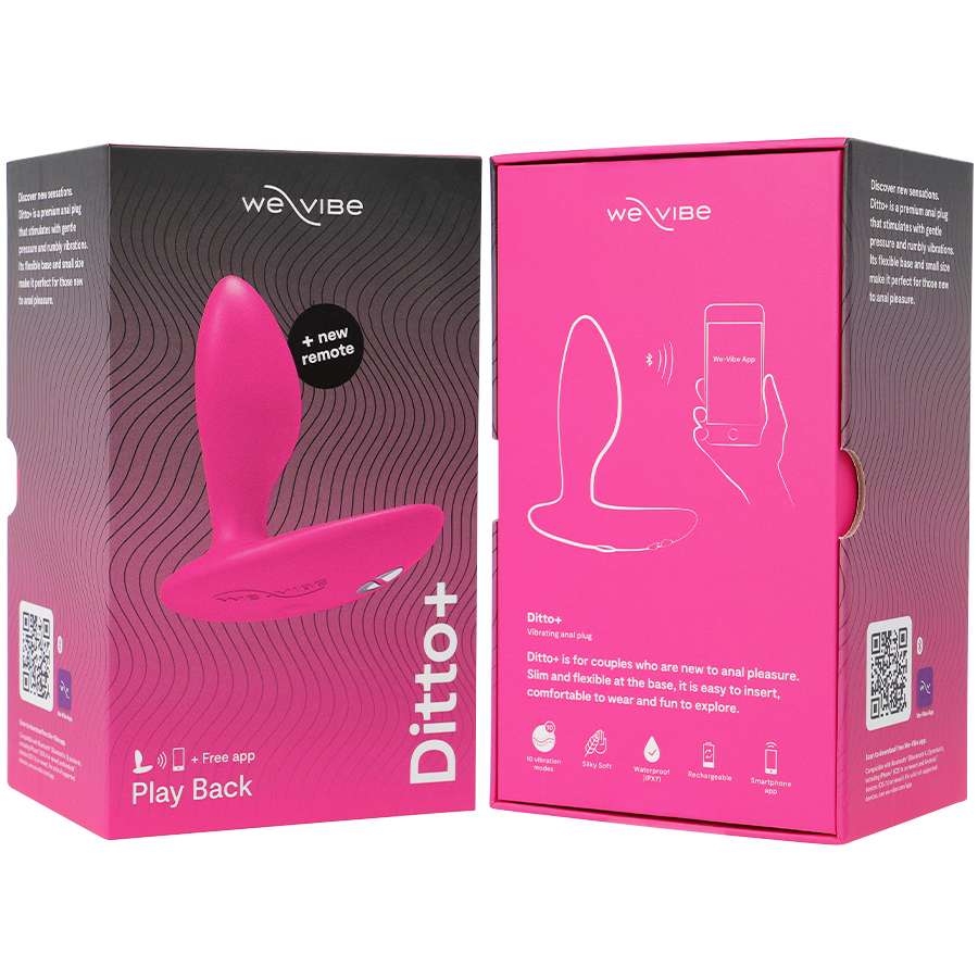 We-Vibe - Analplug Ditto+ mit Vibrationsfunktion und App-Steuerung