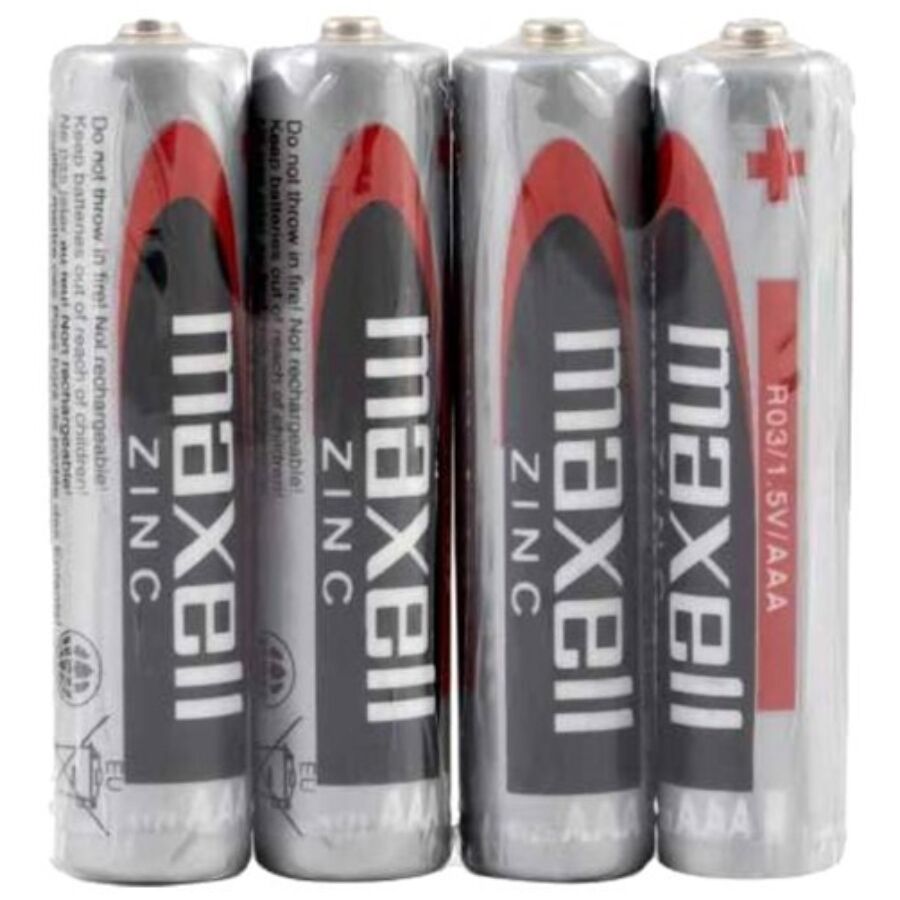 Piles AAA Manganèse R03 pack de 4 - Maxell - MAXELL