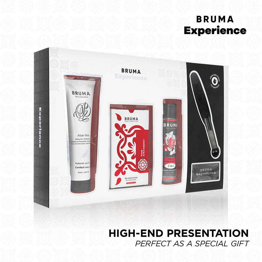 Kit Intime Xperience Tentation Fraise Douce - Bruma