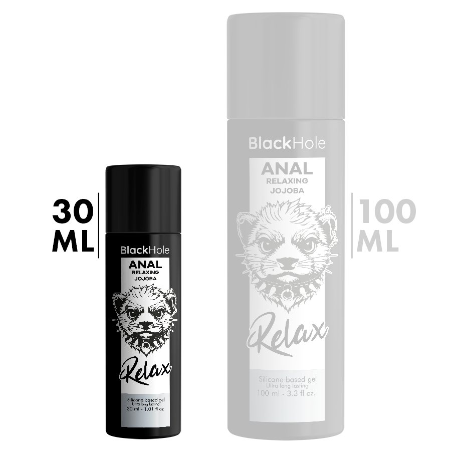 Lubrifiant relaxant anal au jojoba 30ml - Black Hole - BLACK HOLE